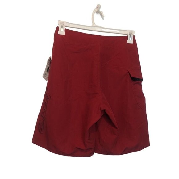Reef You Again Boardshorts Swim Men's Size 28 Red New - Picture 3 of 5